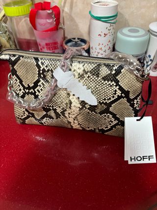 Bolso HOFF estampado serpiente