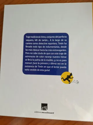 Figura Tintín Astronauta + libro