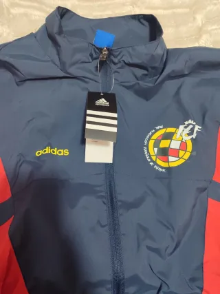Cortavientos Retro Selección Española Adidas