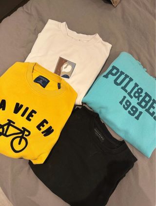 Lote 4 jerseys Pull&Bear y Zara
