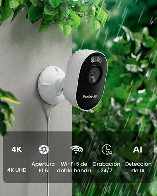 Sistema Vigilancia 2 Cámaras + Hub REOLINK+Acces..