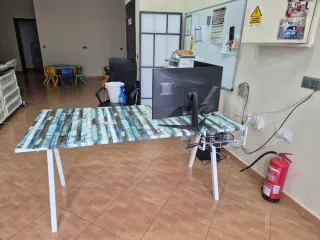 Mesa Escritorio Ikea TroTTEN Multicolor