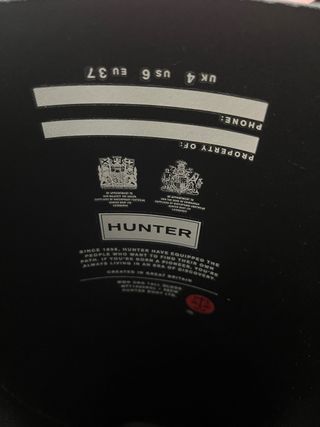 Botas Hunter Negras