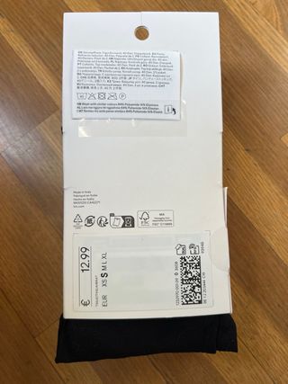 Medias H&M Control Top Talla S (2 unidades)