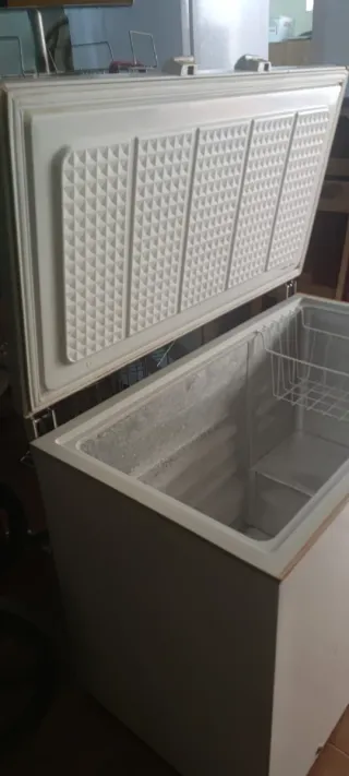 Congelatore bianco verticale