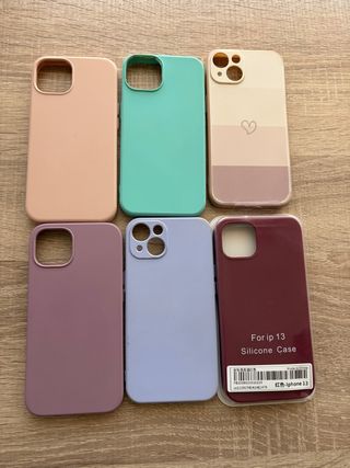 Confezione da 6 custodie per iPhone 13