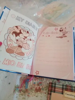 Diario Minnie Mouse Modern Dance vintage