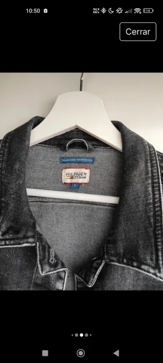 Chaqueta vaquera Tommy Hilfiger degradada