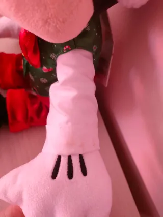 Coppia Peluche Topolino e Minnie Natale Disney Sto