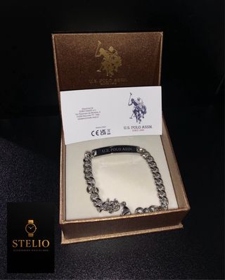 Pulsera U.S. Polo Assn. Plata
