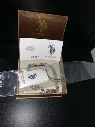Pulsera U.S. Polo Assn. Plata