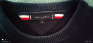 Jersey Tommy Hilfiger Logo Hombre Azul