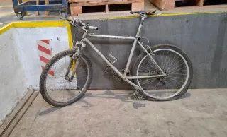 Bicicleta Montaña Gris regalada