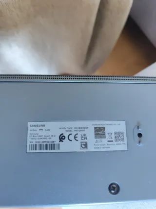 Barra Sonido Samsung Q600 Negro