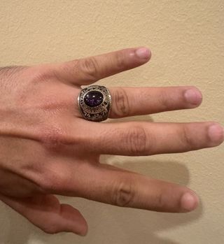 Anillo Josten's de graduación Universidad Química