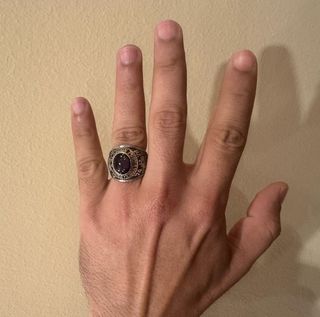 Anillo Josten's de graduación Universidad Química