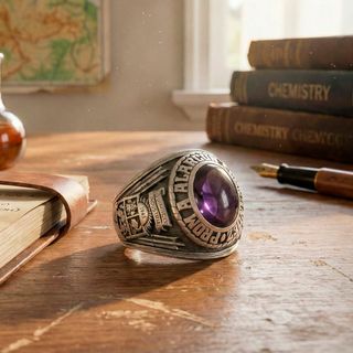 Anillo Josten's de graduación Universidad Química