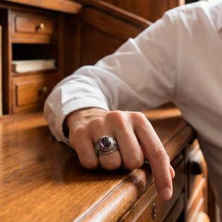 Anillo Josten's de graduación Universidad Química