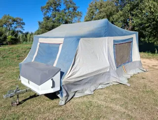 REMOLQUE TIENDA COMANCHE INESCA CON DOCUMENTACION