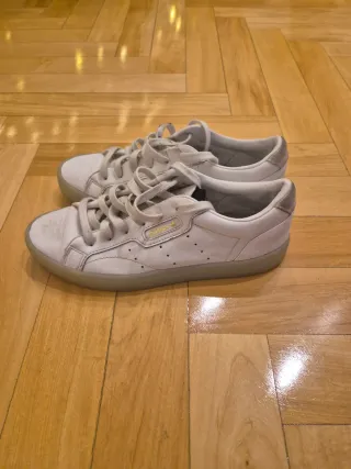 Zapatillas Adidas Sleek Mujer Blancas