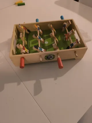 Futbolín de mesa para niños