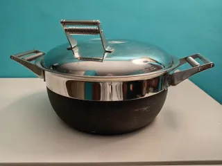 Pentola induzione acciaio 22l