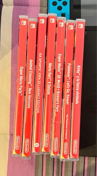 Nintendo Switch Azul/Rojo + Juegos