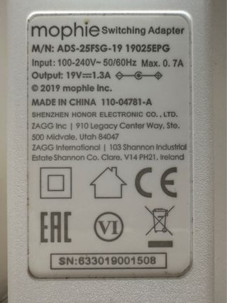 Cargador Inalámbrico Mophie