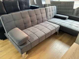 Sofá Cama Gris Nuevo Entrega Incluida
