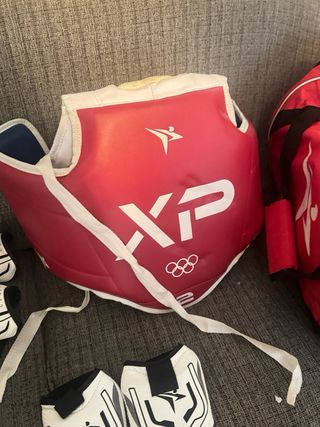 Protecciones Taekwondo Niña se regala bolsa