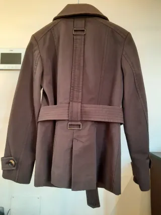 Giacca Zara Sahariana Marrone Taglia S