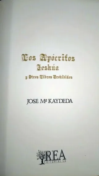 Los apócrifos y otros libros prohibidos