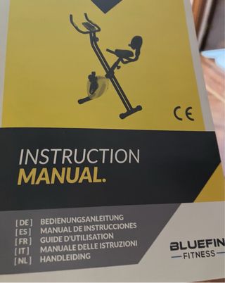 Bicicleta Estática Bluefin Plegable