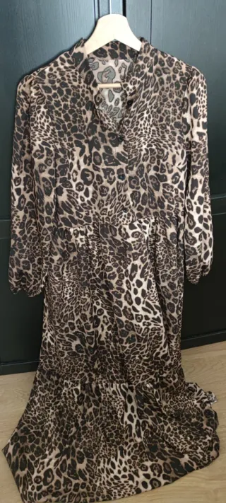 Vestido Leopardo Talla grande