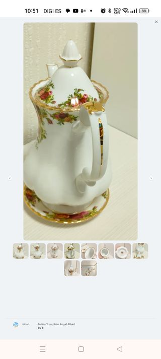 Set di porcellana Royal Albert