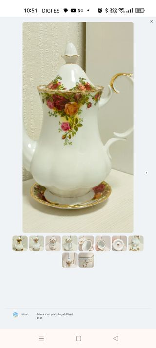 Set di porcellana Royal Albert