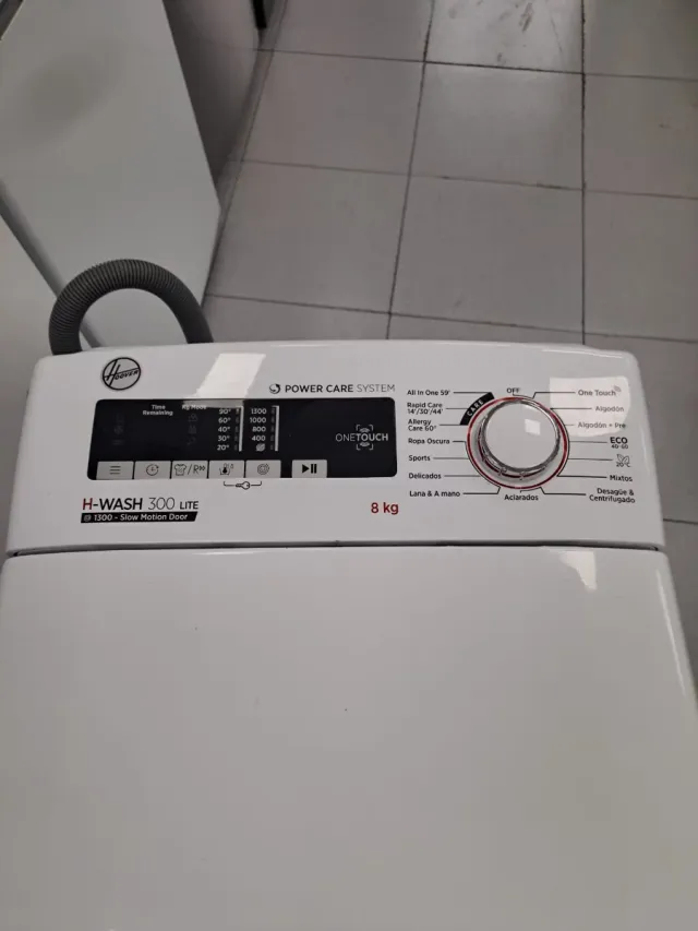 Lavadora marca Hoover a+++ 8,kg RPM.1200