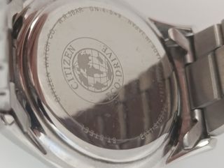 Reloj Citizen Eco-Drive Negro y Plateado