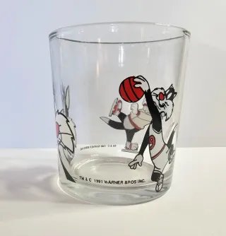 Bicchiere Nutella Gatto Silvestro 1981