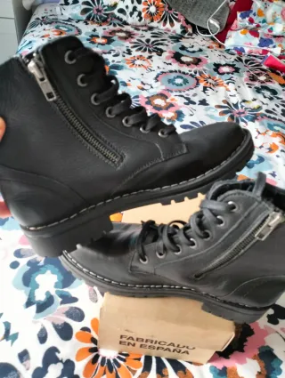 Botines YKK piel mujer