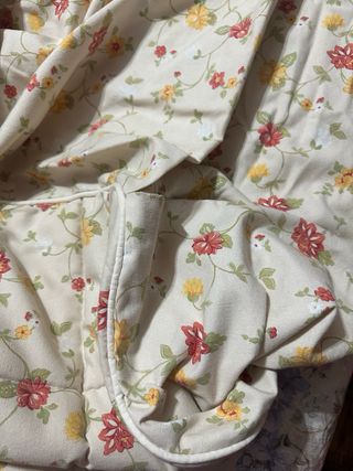 Edredón Cama 90cm Floral