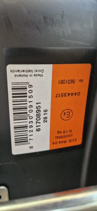 Maxi Cosi Silla de Coche Bebé