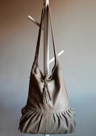 Bolso piel auténtica ZIN