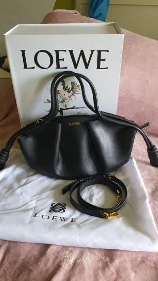 Bolso Loewe Negro Piel