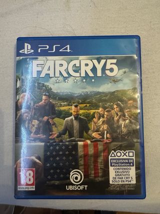 Far Cry 4 PS4 + GTA V + Far Cry 5