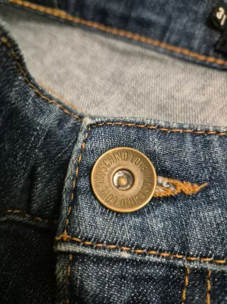 Jeans Moschino Love Vintage Uomo Blu