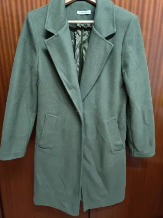 Abrigo verde mujer FLORENCIA