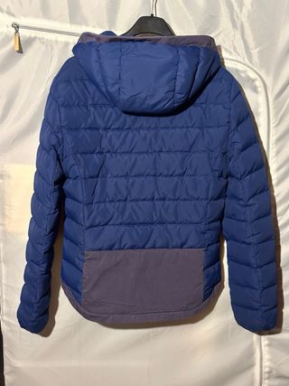 Giubbotto donna blu e viola