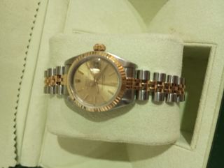 Rolex Datejust bicolor oro y acero año 2002! DAMA.