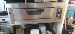 Horno industrial de gas con base